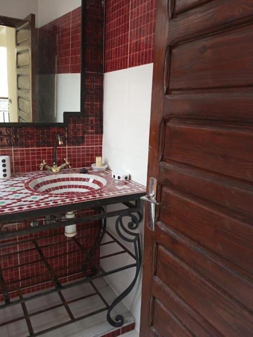 Duplex Style Riad Residence Avec Piscines Marrakesh Esterno foto